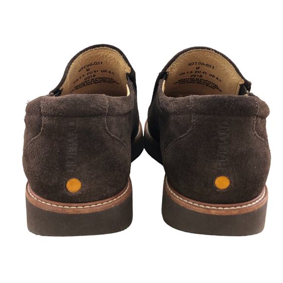 Samuel Hubbard Mens Size US 7.5 UK 6.5 Frequent Traveler Shoes Brown Suede M2190 main image 4
